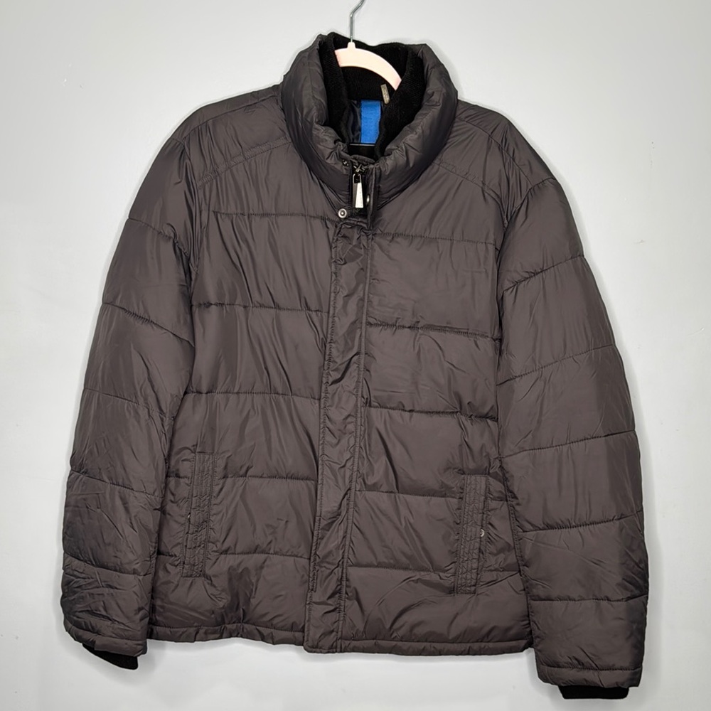 Andrew Marc Men's Gray Puffer Jacket Sz L